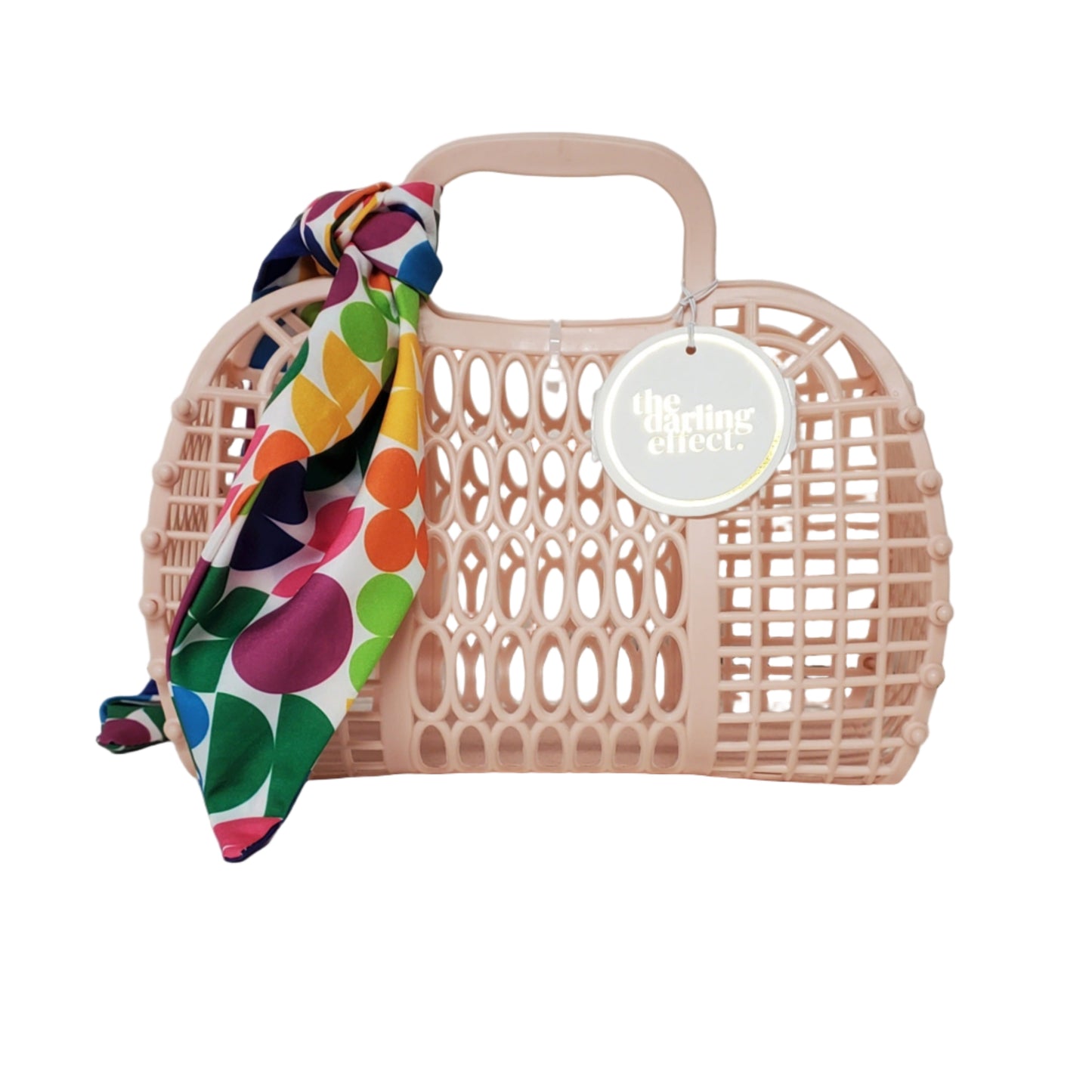 BAG WITH MOSAIC SCARF