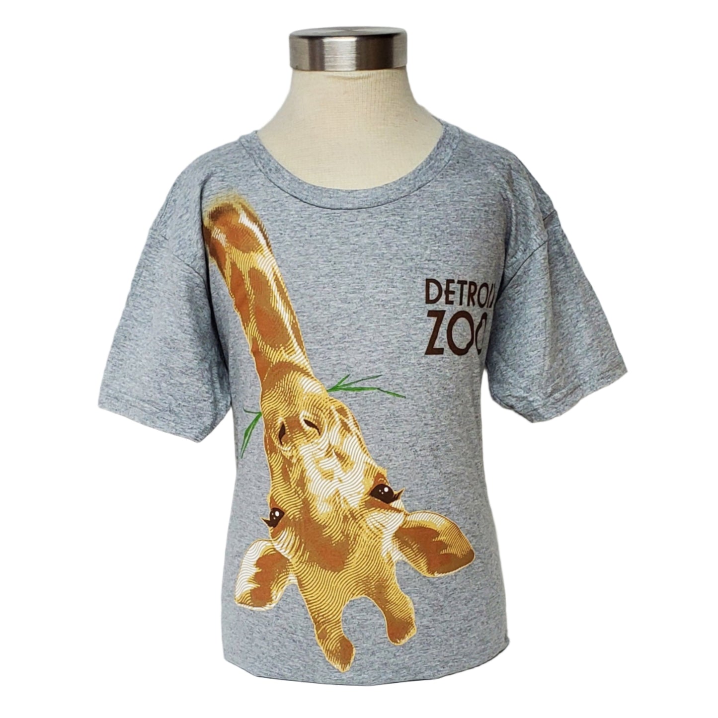 YOUTH GIRAFFE UPSIDE DOWN TEE