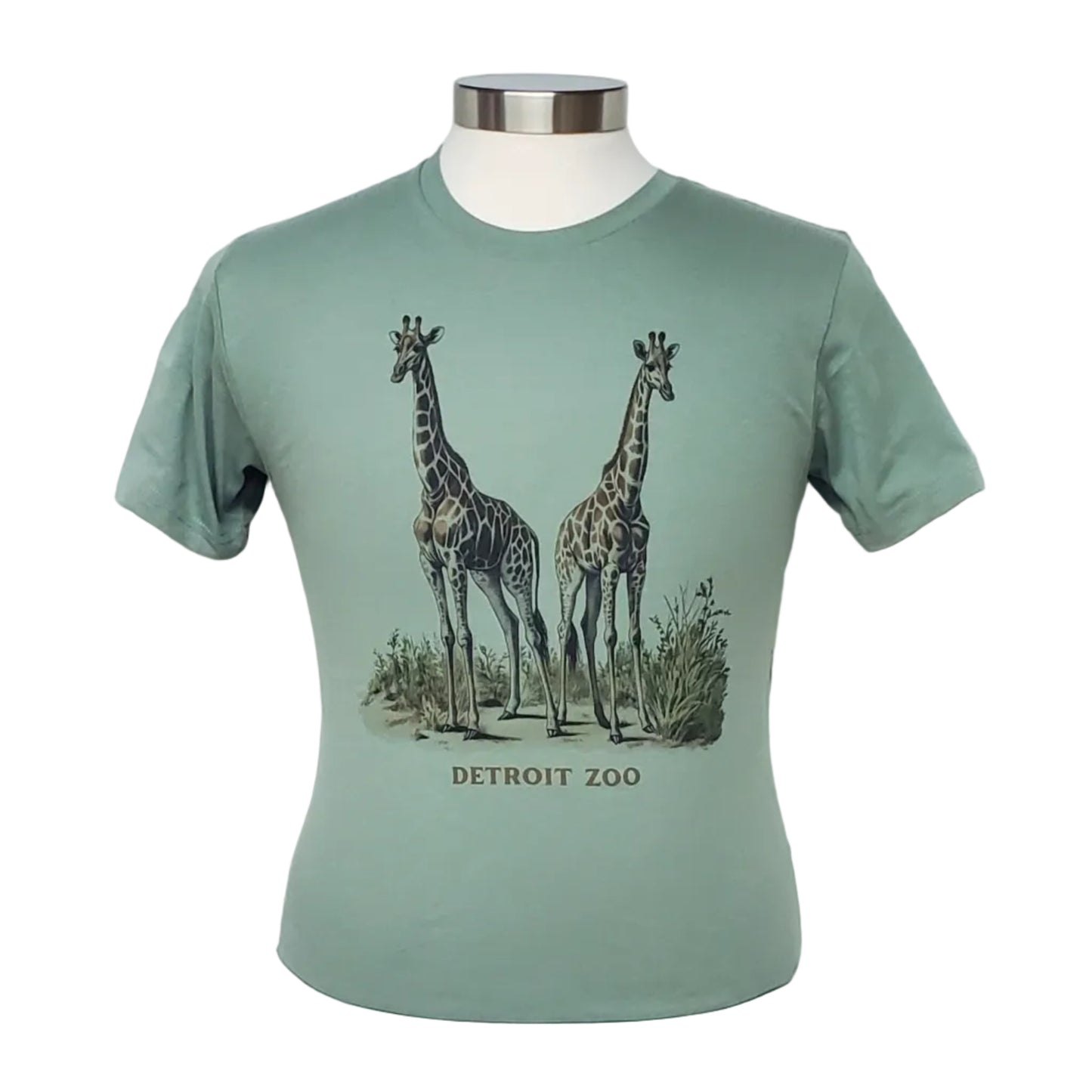 ADULT VINTAGE SAFARI GIRAFFE TOWER TEE