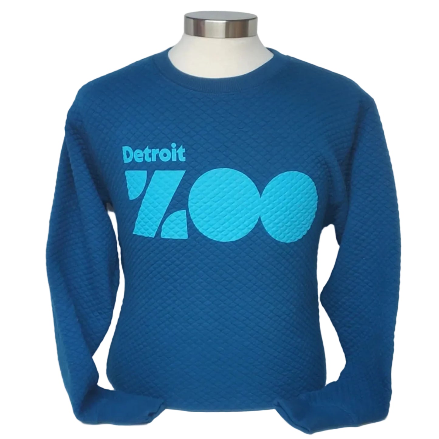 ADULT QUILTED ZOO LOGO CREWNECK