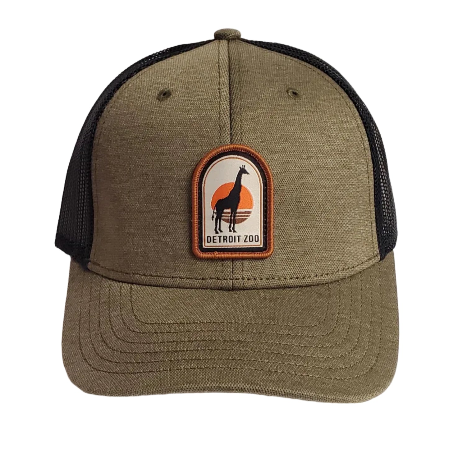 HAT ADULT SUNSET GIRAFFE