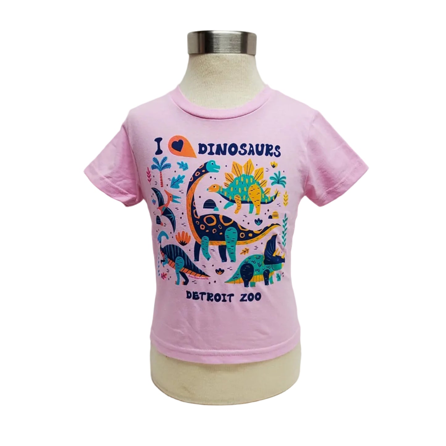 TODDLER TEE I HEART DINOS
