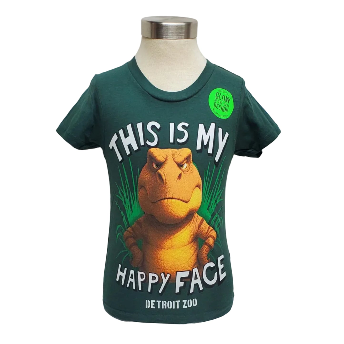 YOUTH TEE DINO HAPPY FACE