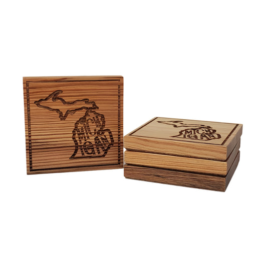 MICHIGAN COASTER SET