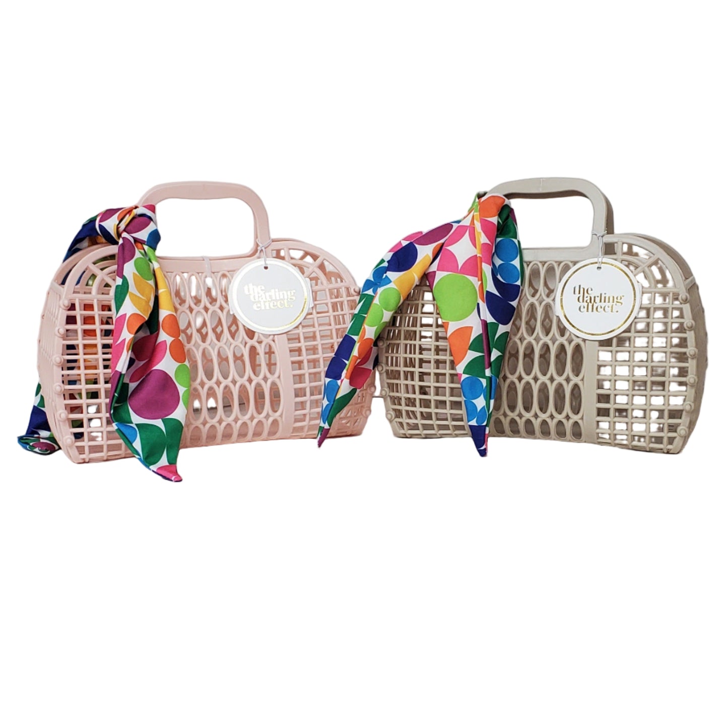 BAG WITH MOSAIC SCARF