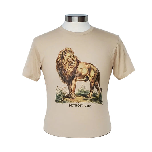 ADULT VINTAGE SAFARI LION TEE