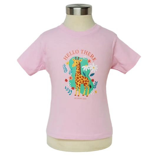 TODDLER GIRAFFE HELLO THERE TEE