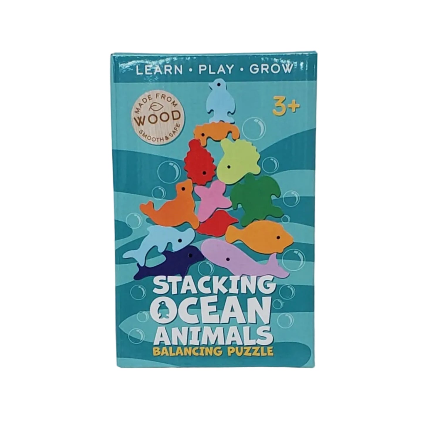 STACKING OCEAN ANIMALS PUZZLE