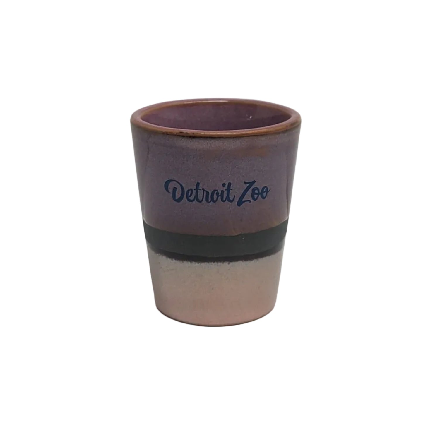 SHOT GLASS COPPER CORAL