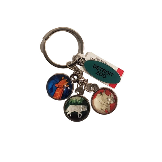 KEYCHAIN TRIPLE CHARM