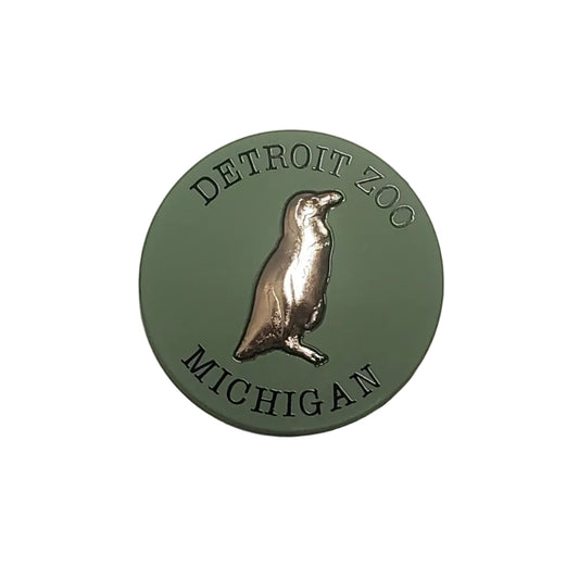MAGNET MEDALLION PENGUIN