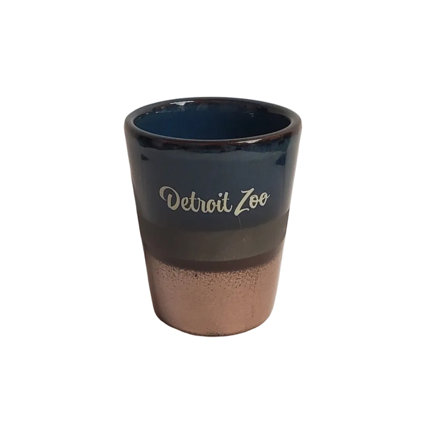 SHOT GLASS COPPER COBALT
