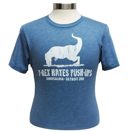ADULT TEE TREX PUSHUPS