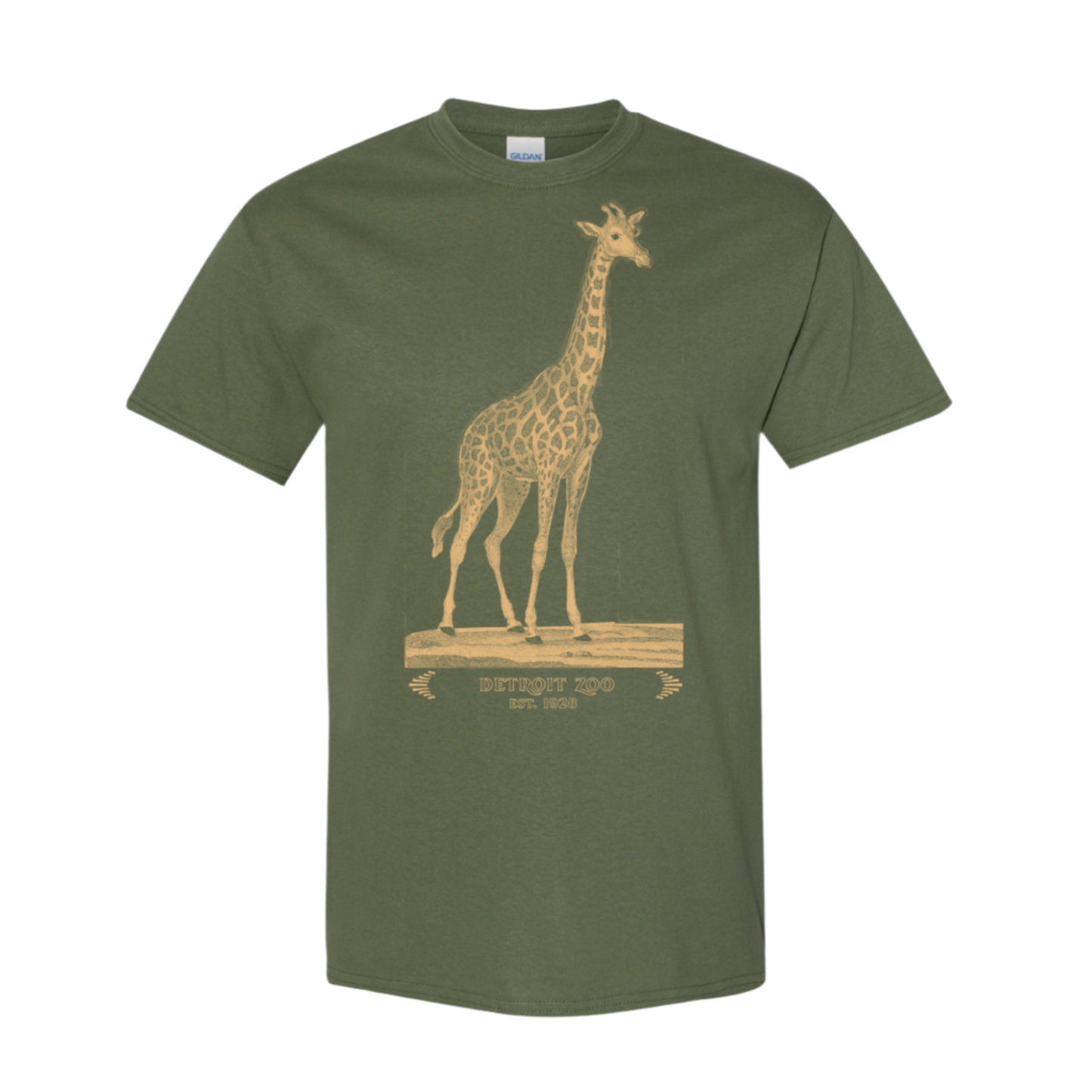 ADULT VINTAGE GIRAFFE TEE