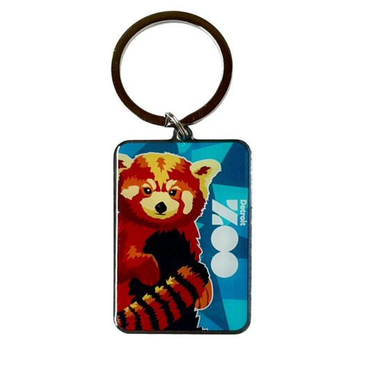 KEYCHAIN GEO RED PANDA